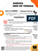 Subsídios - Lição 8 - Missionários Fazedores de Tendas - Ebd Adultos - Texto Áureo