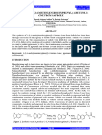 WP Contentuploads201601Full Paper SYNTHESIS of 1 34 METHYLENEDIOXYPHENYL 1 BUTENE 3 ONE PDF