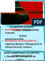 ENTREPRENEURSHIP