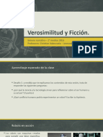 Verosimilitud y Ficción Segundos Medios