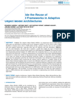 A Model To Enable The Reuse of Metadata-Based Frameworks in Adaptive Object Model Architectures