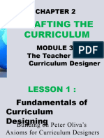 Crafting The Curriculum