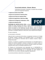 Plan de Gestion Ambiental Eldorado