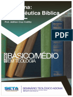 Apostila Hermenêutica Bíblica - PDF