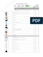 DIY Price List - 2023 (Edit)