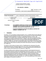 Federal Central District of California Ruling On Motion For Summary Judgment in Challenge To Warehouse Indirect Source Rule