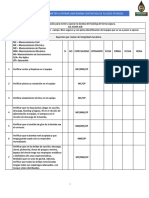 Check List para Meter A Operar Bomba