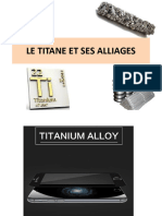 Le Titane Et Ses Alliages