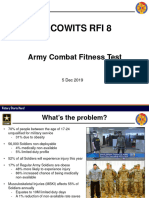 Army Combat Fitness Test