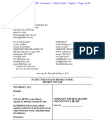 Complaint For Declaratory and Injunction Relief, NetChoice v. Sean Reyes