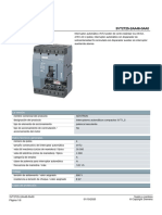 (S29260) Breaker 3VT2 Sin Proteccion 4P. Hasta 250a, 3vt2725-2aa46-0aa0