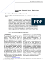 2021 - Hydrocarbon Microseepage Potential Area Exploration