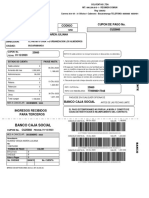 Fecha Codigo Cupon de Pago No.: Banco Caja Social