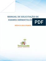 TELEDERMATO - Manual de Solicitação