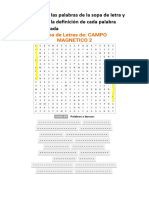 ACTIVIDAD Campo Magnetico