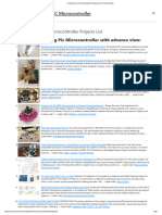 Advanced View Pic Microcontroller Projects List - PIC Microcontroller