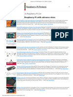 Advanced View of Projects Raspberry Pi List - Raspberry PI Projects