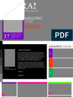 Hoera Magazine Powerpoint Template New1