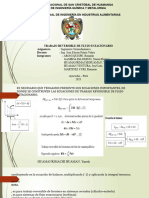 Trabajo de Flujo Estacionario Termodinamica