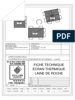 Massy Cuiller Exe TZ TN FTC 003 Ecran Thermique Laine de Roche