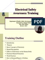 Electrical Training Awareness PPT-2020