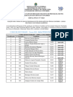 Resultado Das Inscricoes Mestrado e Doutorado 2024