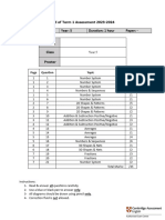 Math Term 1 Year 5 2023-2024 NCES