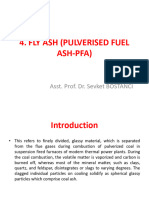 Fly Ash (Pulverised Fuel Ash-Pfa) : Asst. Prof. Dr. Sevket BOSTANCI