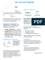 A PHILOSOPHY OF SOFTWARE DESIGN by John Ousterhout