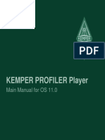 Kemper Profiler Player Main Manual 11.0