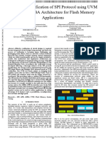 Functional Verification of SPI Protocol Using UVM Based On AMBA Architecture For Flash Memory Applications