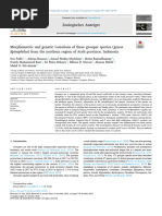 Morphometric and Genetic Variations of Three Grouper Species (Genus