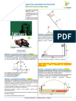 Aprofundamento em Lancamento de Projeteis Versao 15 Agora para Ir