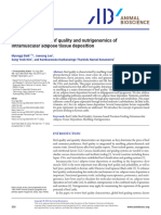 Factors Affecting Beef Quality and Nutrigenomics of Intramuscular Adipose Tissue Deposition