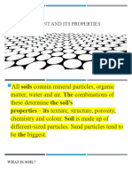 Soil Component and Its Properties