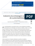 Indústria Da Embalagem em Tempos de Sustentabilidade