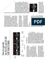 Bendix - King KX 155A NAVCOM Pilot Guide POH Suppliment