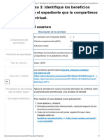 EJECUCIÓN DE PENAS Caso 3 - Identifique Los Beneficios - Penitenciarios en El Expediente Que Le Compartimos - en La Plataforma Virtual.