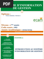 ECAM2122 L1 Chap01 Introduction SIG