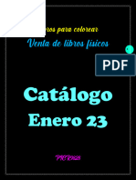 Catálogo Libros Colorear Disney Enero 2023