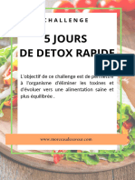 5 Jours Detox Rapide Morceau de Saveur