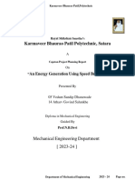 CPP Energy Generation Using Speed Breaker L