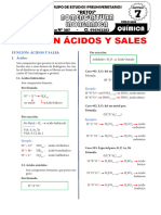 Acido y Sales