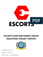 of Escort Agri Machinery Summer Training .