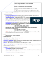 Template - Requirement Management Sheet