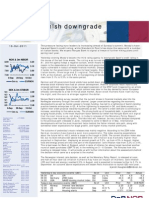 Another Spanish Downgrade: Morning Report