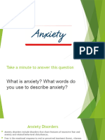 Anxiety Disorders