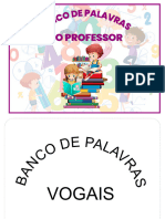 Banco de Palavra Do Professor