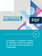 PC 59 - Assistência A Pacientes Vítimas de Violência Sexual e Na Situação de Exposição Sexual Suspeita Ou Confirmada (2023)