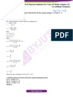 RD Sharma Solutions For Class 10 Chapter 14 Co Ordinate Geometry Exercise 14.3